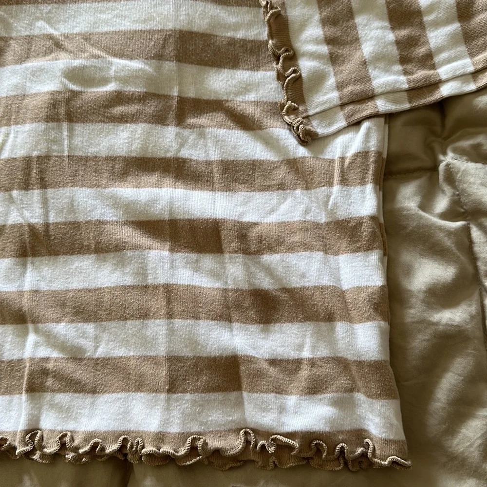 GAP Striped Turtleneck
